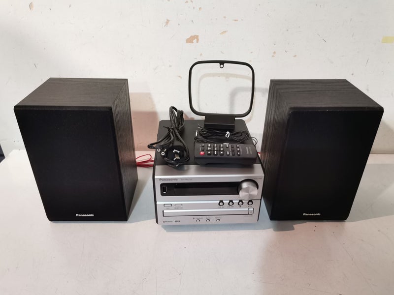 Panasonic SA-PM250 20W Bluetooth USB Radio CD Stereo System Carousel 1