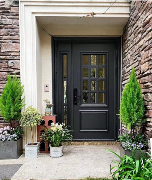 Luxury Aluminium entrance door Carousel 1
