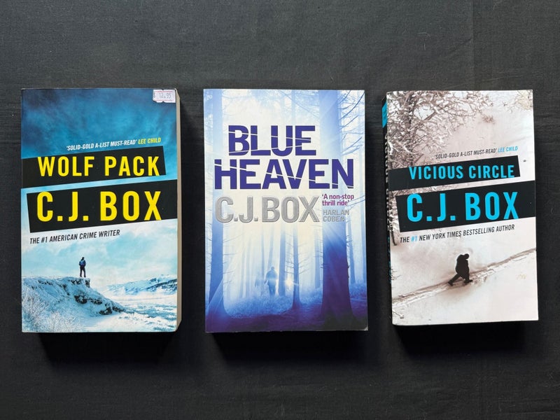 A TRIO OF C.J. BOX BOOKS TOGETHER - GREAT THRILLERS Carousel 1