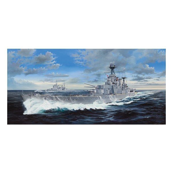 Trumpeter 03710 1/200 HMS Hood Carousel 2