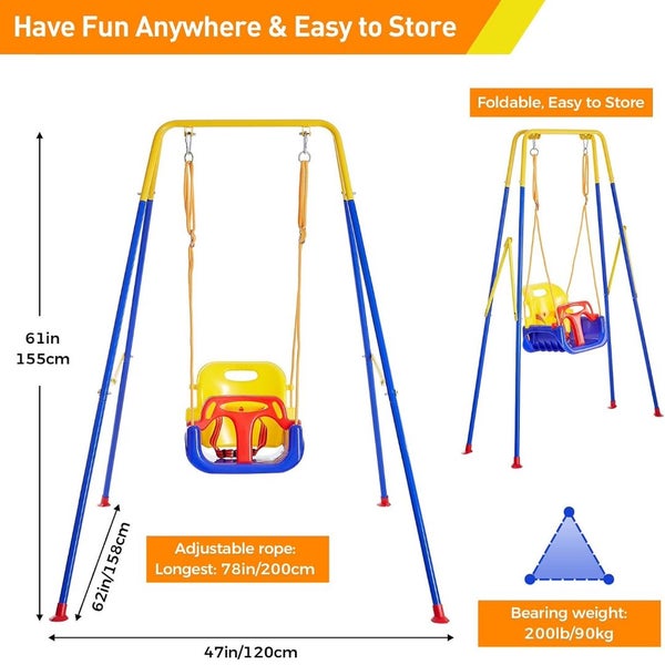 New Kids Swing Set on Afterpay Carousel 5