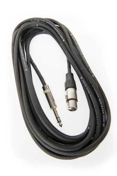 CBI Cables BLB-6 - BALANCED 1/4" TRS - FEMALE XLR 6FT Carousel 1