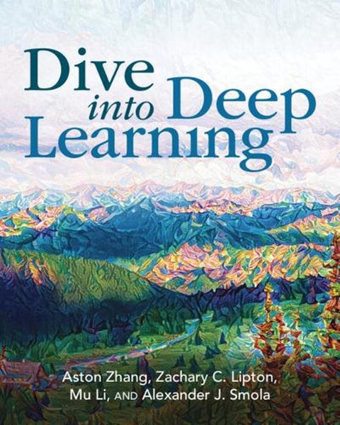 Dive into Deep Learning by Aston Zhang - Paperback Carousel 1