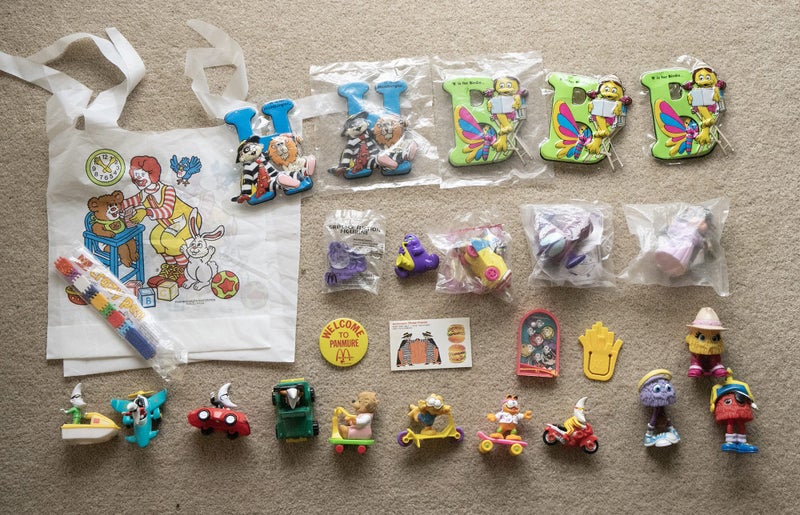 McDonalds Vintage Bulk Lot Carousel 1