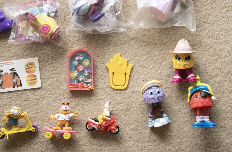 McDonalds Vintage Bulk Lot Carousel 5