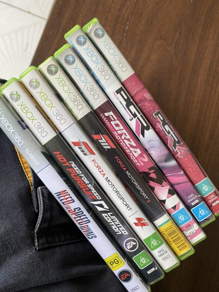** bulk buy XBOX 360 racing games ** Carousel 1