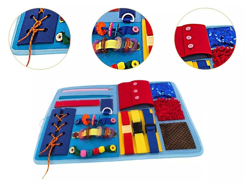 Dementia Aid Sensory Toys Fidget Blanket Carousel 2
