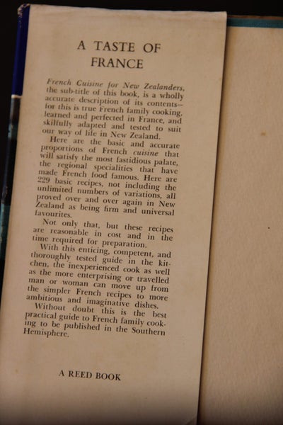 A Taste Of France - French Cuisine For New Zealanders by Madelaine Hammond Carousel 2