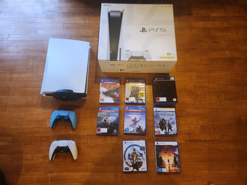 PlayStation 5 Disk Edition 2TB + 2 Controllers + 10 Games [Mint Condition] Carousel 2