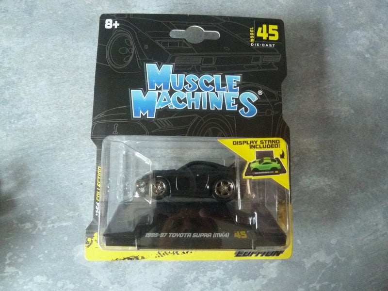 Muscle Machines #45 1995-97 Toyota Supra MK4 2024 (B.E.) Mint on Card Carousel 1