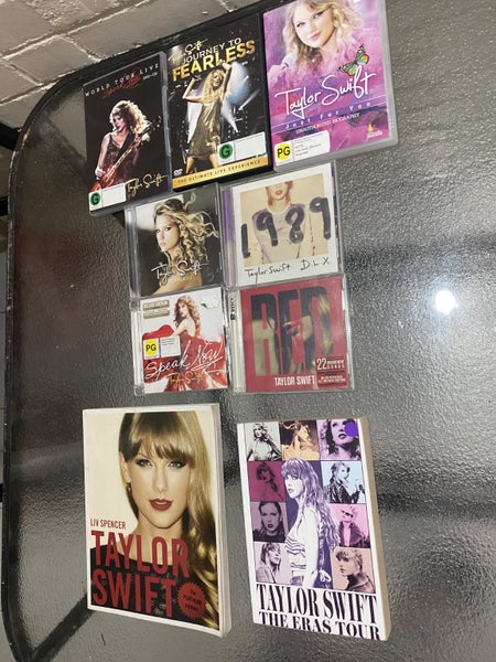 ** bulk buyTAYLOR SWIFT CDS AND DVDS * Carousel 1