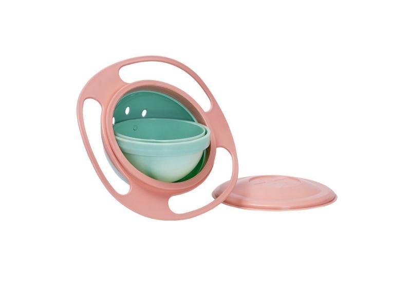 Baby Feeding Bowl Gyro Bowl 360 Rotate Spill Proof Carousel 1
