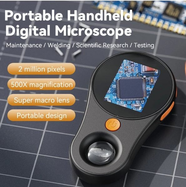 500X Handheld Digital Microscope Carousel 1