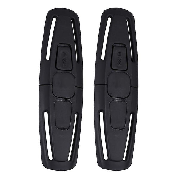 2 Pcs Car Safety Seat Strap Belt Buckles Baby Safety Chair Chest Clip Buckles Carousel 1