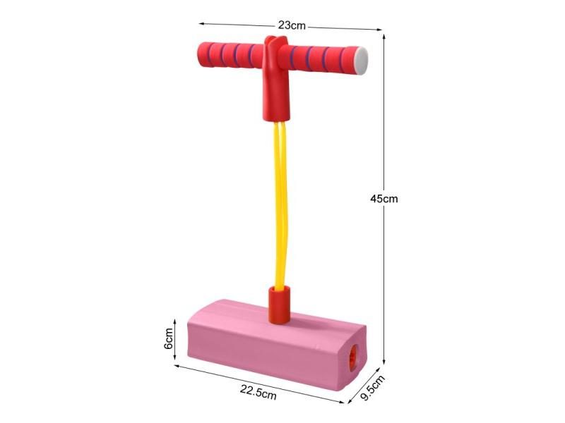 Kids Foam Pogo Stick Jumper For Indoor Outdoor Fun Fitness Gift Carousel 1