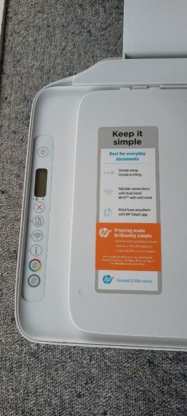 HP Deskjet 2700 colour printer & scanner. Carousel 4