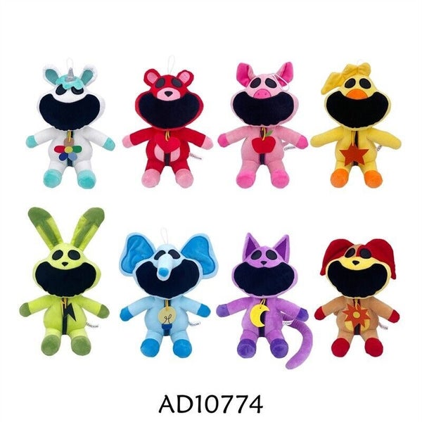 Original Poppy Playtime Smiling Critters 8" White Craftycorn Licensed Plush NWT Carousel 2