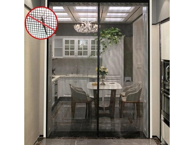 Summer Anti Mosquito Insect Fly Bug Curtains Magnetic Net Automatic Closing Carousel 2