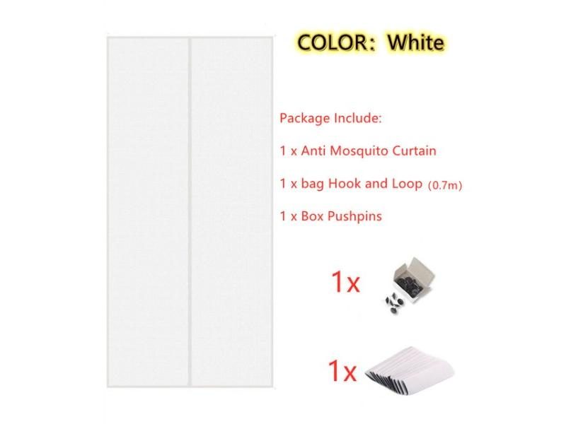 Summer Anti Mosquito Insect Fly Bug Curtains Magnetic Net Automatic Closing Carousel 1