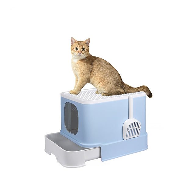 Cat Litter Box Fully Enclosed Kitty Carousel 1