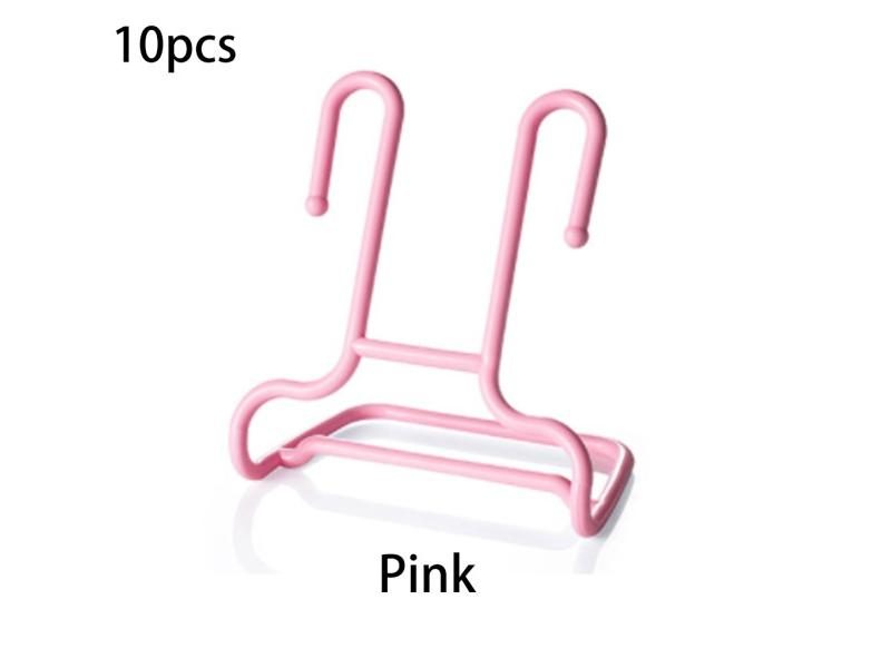 New 10PCS Set Multi-Function Shelf Drying Rack Shoe Rack Stand Hanger Carousel 1