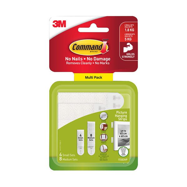 Command Picture Hang Strips 17203 Small Medium Val Pack Of 12 Carousel 1