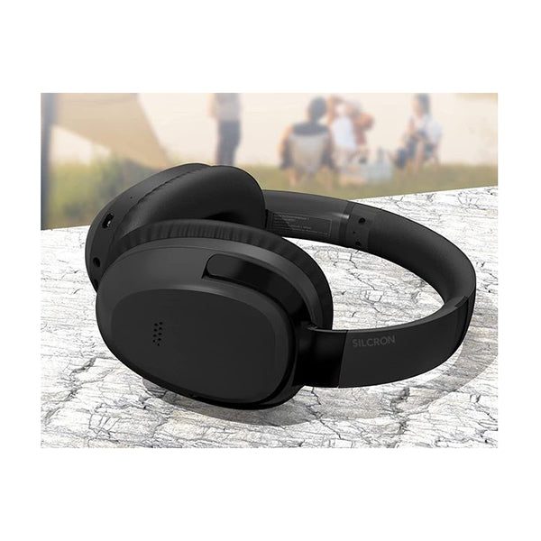 Silcron Active Noise Cancelling Headphones 40H Playtime Black Carousel 6