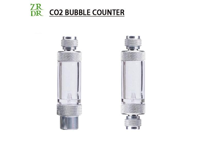 ZRDR Aquarium CO2 Bubble Counter Accessories Single Dual Head Carousel 2
