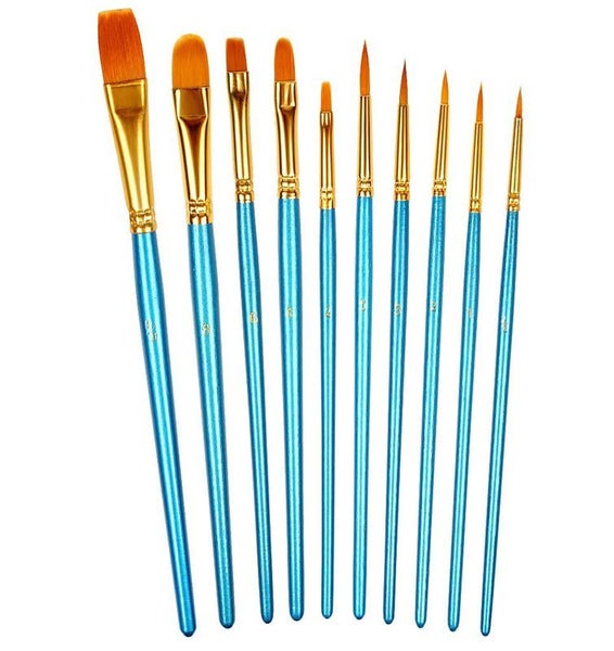 Paint Brush Paint Brushes Set 10pcs64264342073602110