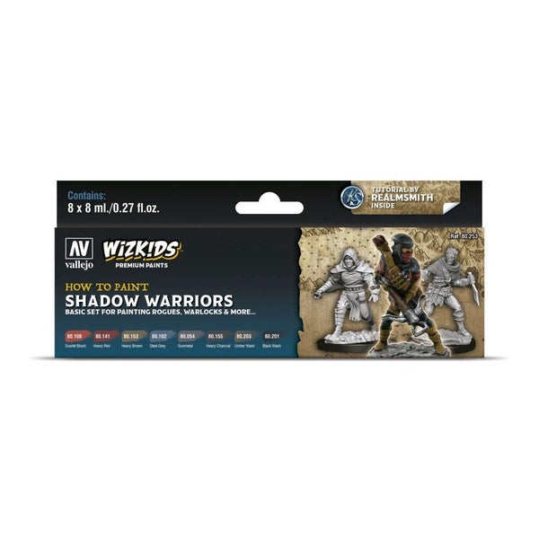 Vallejo AV80253 Wizkids Premium Paint Set Shadow Warriors Carousel 1