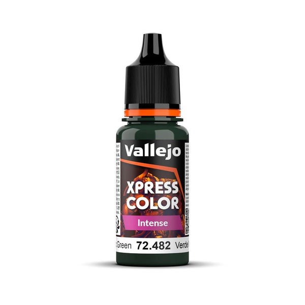 Vallejo AV72482 Game Colour Xpress Colour Intense Monastic Green 18ml Carousel 1