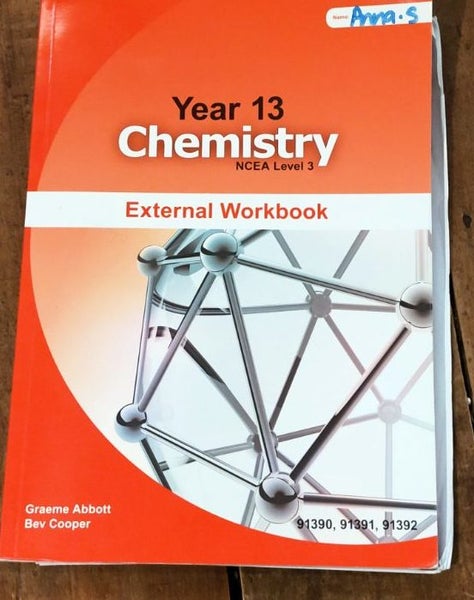 NCEA LEVEL 3 CHEMISTRY WORKBOOK Carousel 1