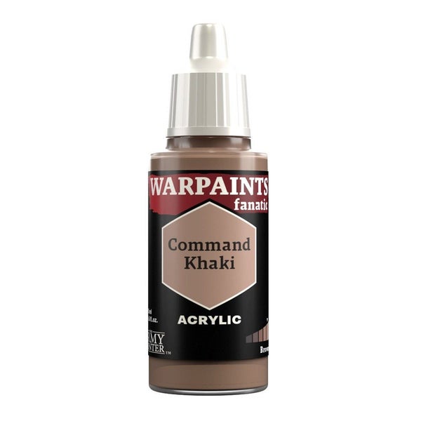Army Painter WP3077 Warpaints Fanatic Command Khaki 18ml Carousel 1