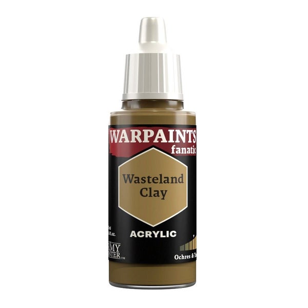 Army Painter WP3082 Warpaints Fanatic Wasteland Clay 18ml Carousel 1