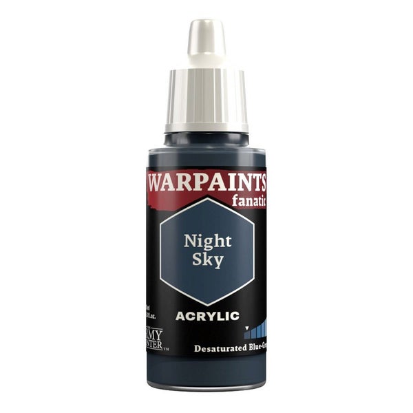 Army Painter WP3013 Warpaints Fanatic Night Sky 18ml Carousel 1