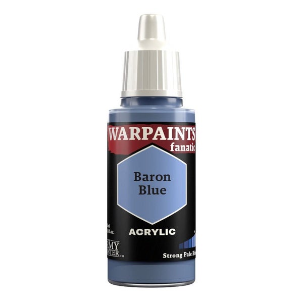 Army Painter WP3023 Warpaints Fanatic Baron Blue 18ml Carousel 1