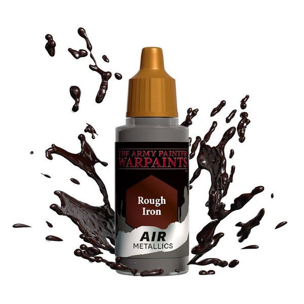 Army Painter AW1468 Metallics -Air Rough Iron Acrylic Paint 18ml Carousel 1