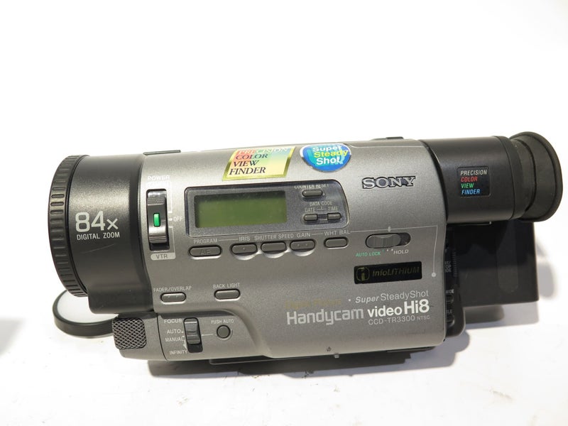 Sony CCD-TR3300 NTSC Handycam VideoHi8 84x Digital zoom Carousel 1