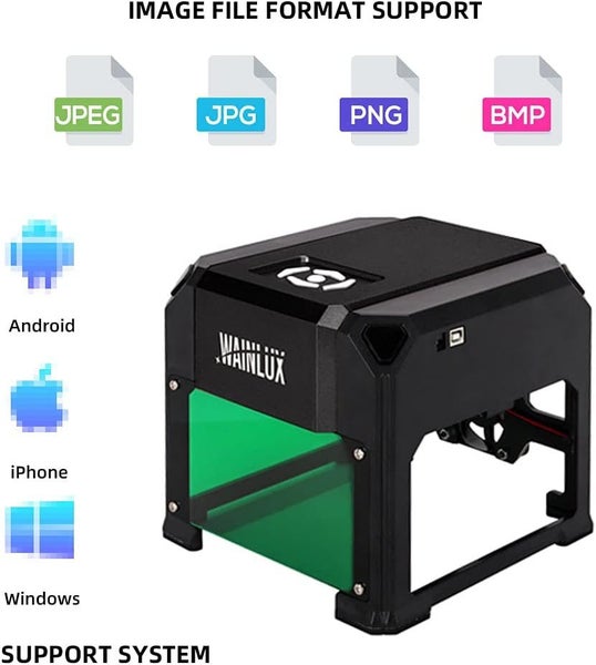 Mini Laser Engraver Carousel 2