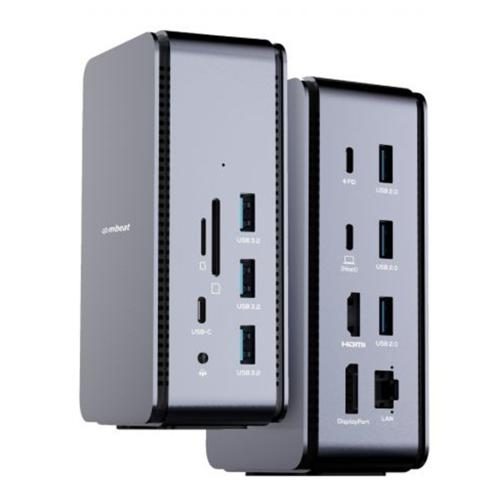 mbeat MB-U4DOCK-01 USB 4.0 14-in-1 Docking Station with 8K Video, 40Gbps, 100W Carousel 1