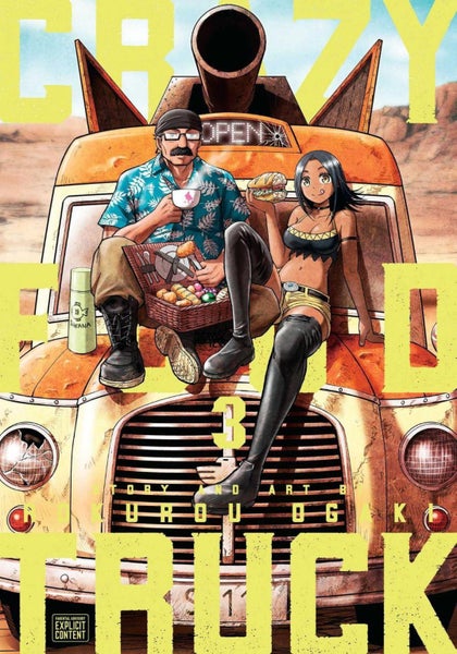Crazy Food Truck, Vol. 3 by Rokurou Ogaki - Paperback Carousel 1