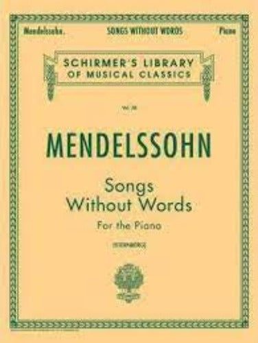 Schirmer Edition - Mendelssohn - Songs Without Words Carousel 1