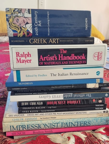 Collection of 60 art books62936674079105112