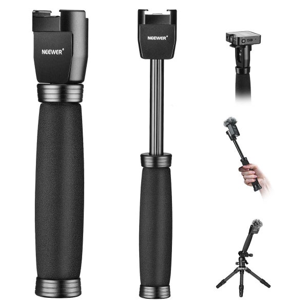 NEEWER Telescoping Interview Mic Handle for DJI Mic / Wireless Go Carousel 1