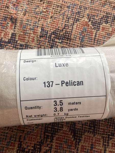 James Dunlop Luxe fabric colour Pelican Carousel 1