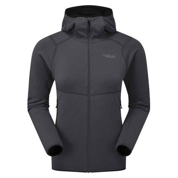 Rab Womens Evolute Hoodie - Beluga - 14 Carousel 1