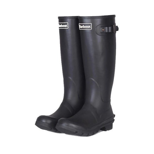 Barbour Bede Black Tall Welly Women's Rainboot Carousel 1