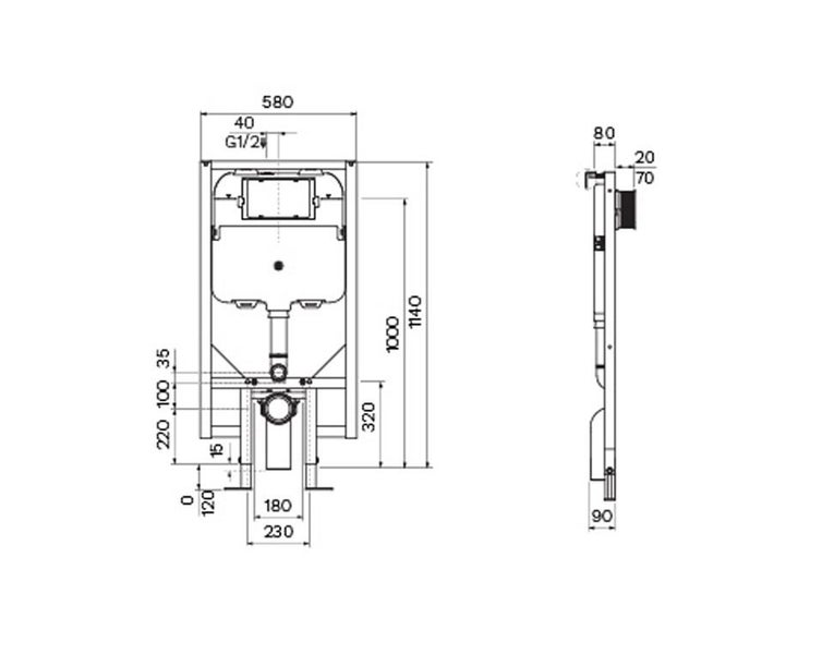 SIGNATURE WALL HUNG TOILET PACKAGE Carousel 6