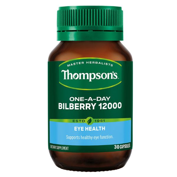 Bilberry 12000 One-A-Day - 30 Vege Capsules Carousel 1