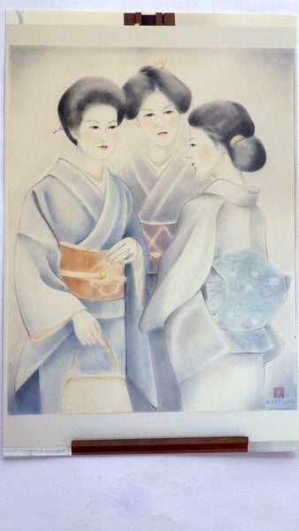 Japanese Fine Art Pastel Carousel 1
